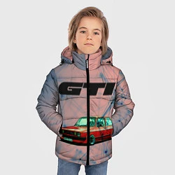 Куртка зимняя для мальчика Volkswagen, цвет: 3D-светло-серый — фото 2