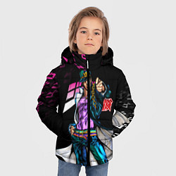 Куртка зимняя для мальчика JOJOS BIZARRE ADVENTURE, цвет: 3D-светло-серый — фото 2