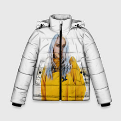 Куртка зимняя для мальчика BILLIE EILISH, цвет: 3D-черный