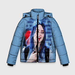 Куртка зимняя для мальчика BILLIE EILISH, цвет: 3D-черный