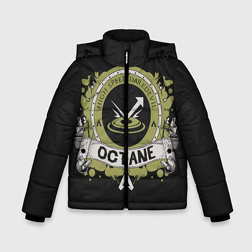Зимняя куртка для мальчика Apex Legends Octane / 3D-Светло-серый – фото 1
