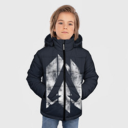 Куртка зимняя для мальчика Apex Legends, цвет: 3D-черный — фото 2