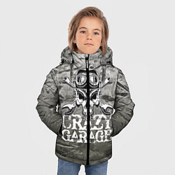 Куртка зимняя для мальчика Crazy garage, цвет: 3D-черный — фото 2