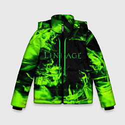 Куртка зимняя для мальчика LINEAGE 2, цвет: 3D-черный
