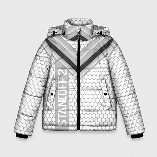 Зимняя куртка для мальчика Standoff 2 / 3D-Светло-серый – фото 1