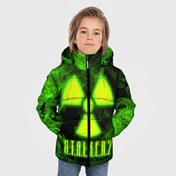 Куртка зимняя для мальчика STALKER 2, цвет: 3D-светло-серый — фото 2