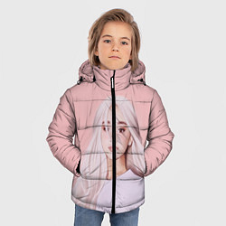 Куртка зимняя для мальчика Ariana Grande Ариана Гранде, цвет: 3D-черный — фото 2
