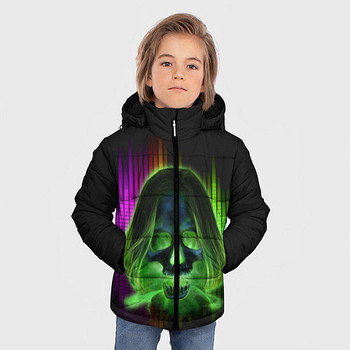 Зимняя куртка для мальчика Ивангай AWEN / 3D-Светло-серый – фото 3