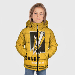 Куртка зимняя для мальчика Bandit R6s, цвет: 3D-красный — фото 2