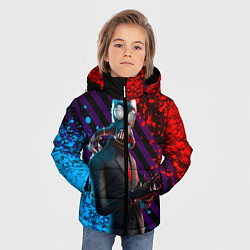 Куртка зимняя для мальчика Fortnite 004, цвет: 3D-черный — фото 2