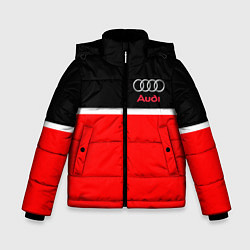 Куртка зимняя для мальчика AUDI SPORT, цвет: 3D-светло-серый