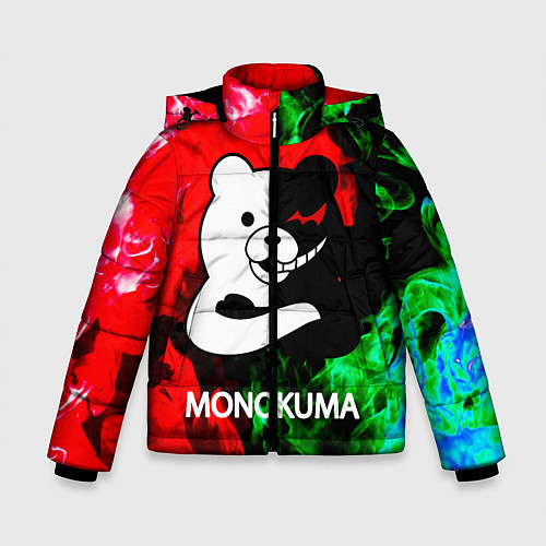Зимняя куртка для мальчика MONOKUMA / 3D-Красный – фото 1