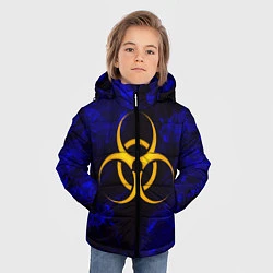 Куртка зимняя для мальчика BIOHAZARD, цвет: 3D-красный — фото 2