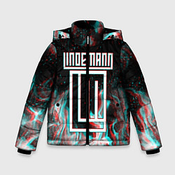 Куртка зимняя для мальчика LINDEMANN GLITCH, цвет: 3D-черный