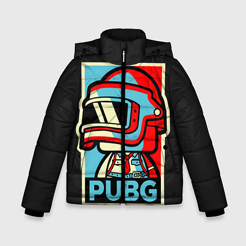 Зимняя куртка для мальчика PUBG / 3D-Красный – фото 1