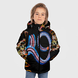 Куртка зимняя для мальчика Морское чудо, цвет: 3D-черный — фото 2