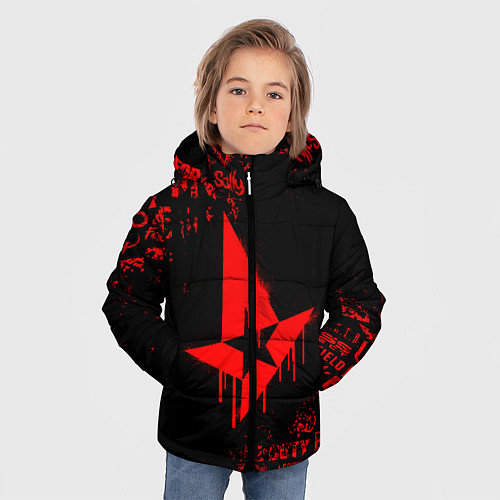 Зимняя куртка для мальчика ASTRALIS / 3D-Светло-серый – фото 3