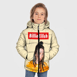 Куртка зимняя для мальчика BILLIE EILISH, цвет: 3D-светло-серый — фото 2