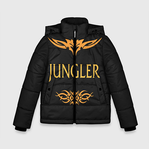 Зимняя куртка для мальчика Jungler / 3D-Красный – фото 1
