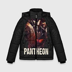 Куртка зимняя для мальчика Pantheon, цвет: 3D-черный