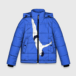 Куртка зимняя для мальчика Dive, цвет: 3D-светло-серый