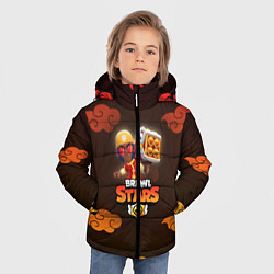 Куртка зимняя для мальчика Brawl Stars Lion Dance Brock, цвет: 3D-черный — фото 2