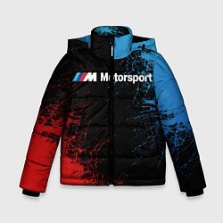 Куртка зимняя для мальчика БМВ Мотоспорт, цвет: 3D-красный