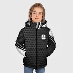 Куртка зимняя для мальчика MERCEDES-BENZ, цвет: 3D-черный — фото 2