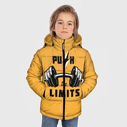 Куртка зимняя для мальчика Раздвинь границы, цвет: 3D-черный — фото 2
