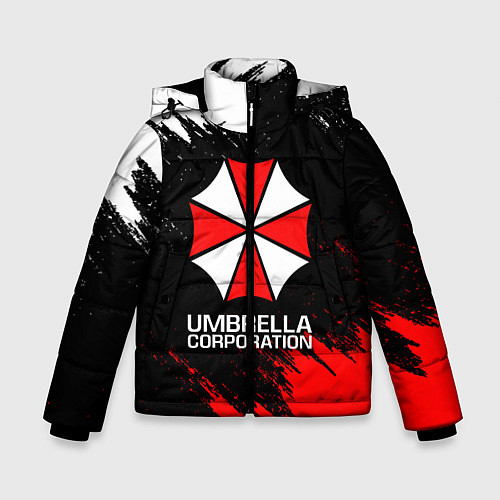 Зимняя куртка для мальчика UMBRELLA CORP / 3D-Красный – фото 1