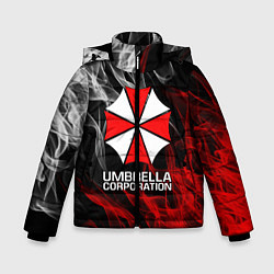 Куртка зимняя для мальчика UMBRELLA CORP, цвет: 3D-красный