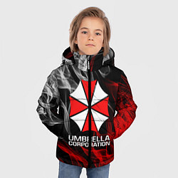 Куртка зимняя для мальчика UMBRELLA CORP, цвет: 3D-красный — фото 2