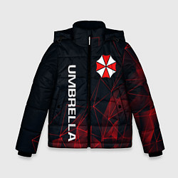 Куртка зимняя для мальчика UMBRELLA CORP, цвет: 3D-светло-серый