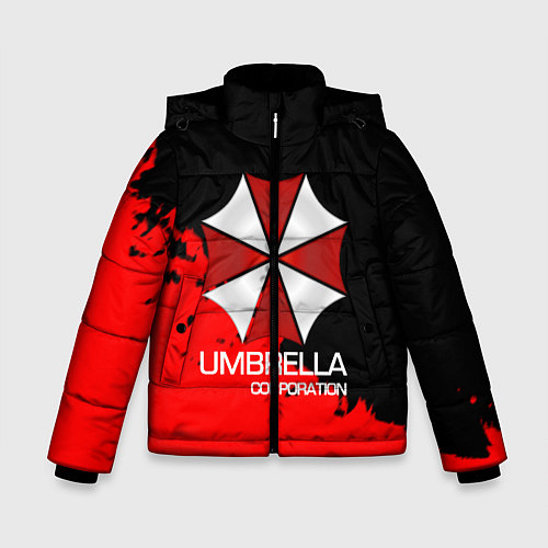 Зимняя куртка для мальчика UMBRELLA CORP / 3D-Красный – фото 1