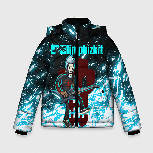 Зимняя куртка для мальчика LIMP BIZKIT / 3D-Красный – фото 1