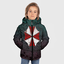 Куртка зимняя для мальчика Umbrella, цвет: 3D-светло-серый — фото 2