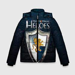 Куртка зимняя для мальчика Heroes of Might and Magic, цвет: 3D-черный