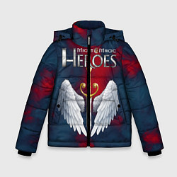 Куртка зимняя для мальчика Heroes of Might and Magic, цвет: 3D-черный