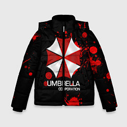 Куртка зимняя для мальчика UMBRELLA CORP, цвет: 3D-черный