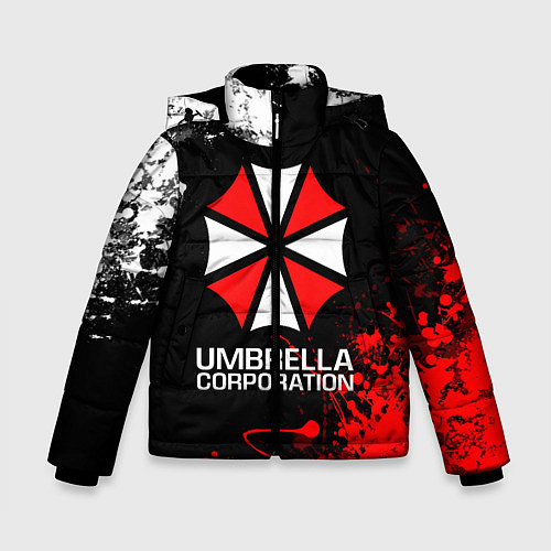 Зимняя куртка для мальчика UMBRELLA CORPORATION / 3D-Красный – фото 1