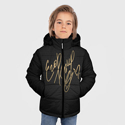 Куртка зимняя для мальчика Егор Крид, цвет: 3D-черный — фото 2