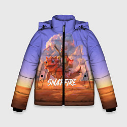 Куртка зимняя для мальчика Snapfire, цвет: 3D-красный