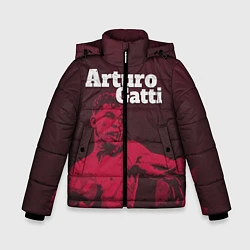 Куртка зимняя для мальчика Arturo Gatti, цвет: 3D-черный