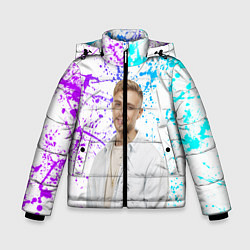 Куртка зимняя для мальчика Егор Крид, цвет: 3D-красный