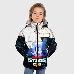 Куртка зимняя для мальчика Brawl stras, цвет: 3D-черный — фото 2