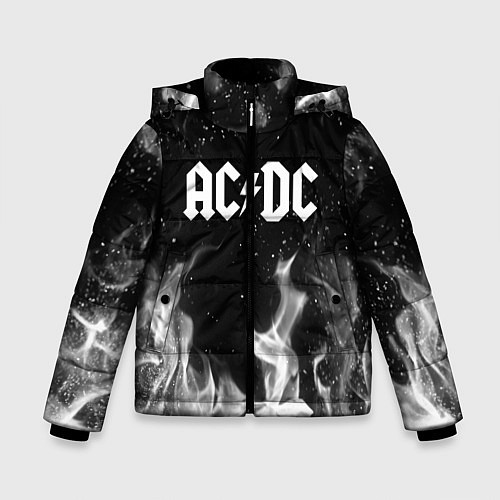 Зимняя куртка для мальчика AC DC / 3D-Красный – фото 1