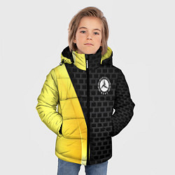 Куртка зимняя для мальчика MERCEDES-BENZ, цвет: 3D-черный — фото 2