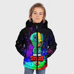 Куртка зимняя для мальчика Леон, цвет: 3D-красный — фото 2