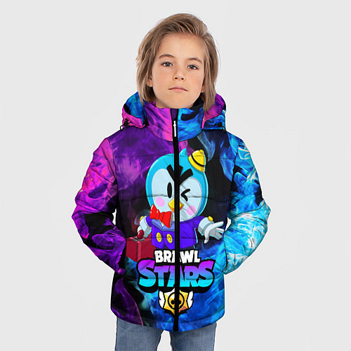 Зимняя куртка для мальчика BRAWL STARS MRP / 3D-Светло-серый – фото 3