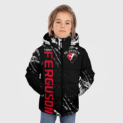 Куртка зимняя для мальчика Tony Ferguson, цвет: 3D-черный — фото 2